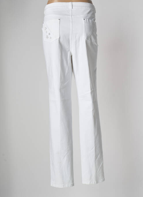 Pantalon slim alb WEINBERG femeie