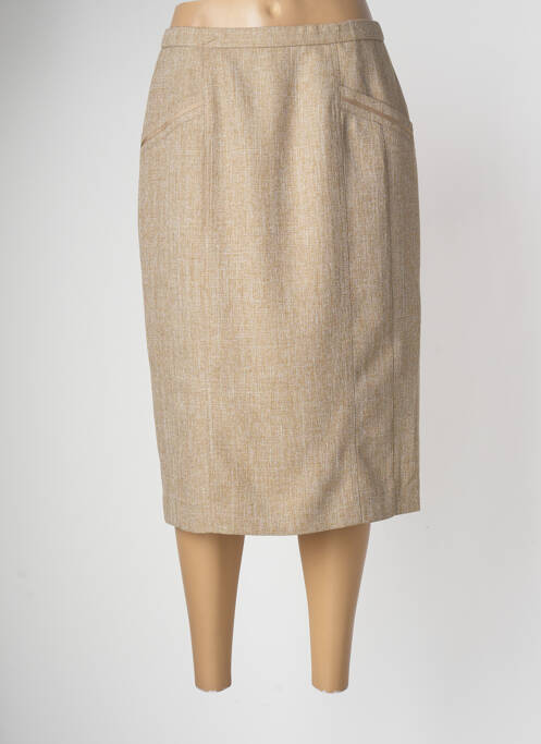 Fustă midi maro PAUPORTÉ femeie