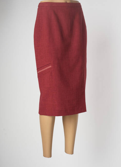 Fustă midi roșu PAUPORTÉ femeie