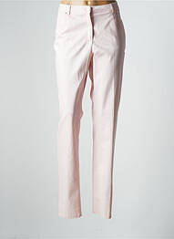 Pantalon slim țesătură poplin mărime normală roz PAUPORTÉ femme