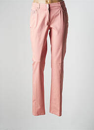 Pantalon slim elasticitate mărime normală roz WEINBERG femme