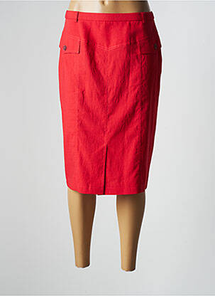 Fustă midi roșu PAUPORTÉ femeie