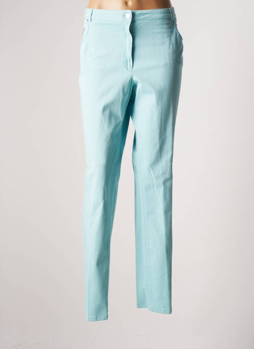 Pantalon slim albastru WEINBERG femeie
