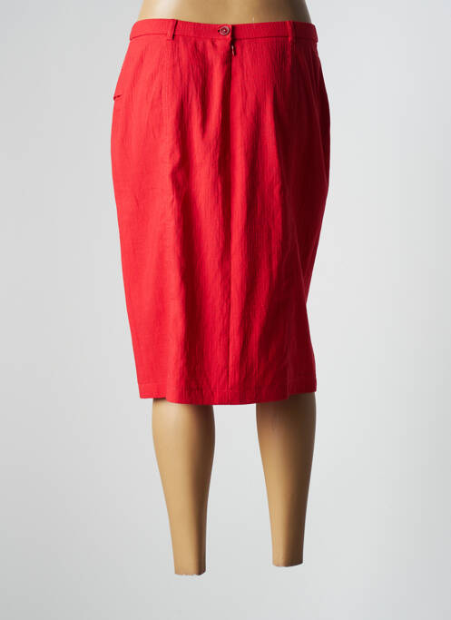 Fustă midi roșu PAUPORTÉ femeie
