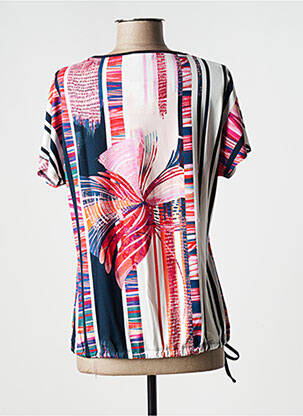 Tricou elasticitate mâneci scurte roșu PAUPORTÉ femeie