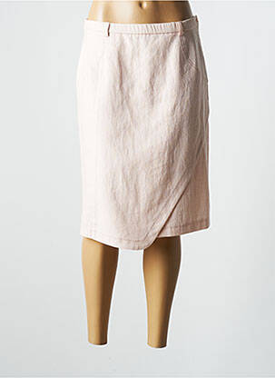 Fustă midi roz PAUPORTÉ femeie