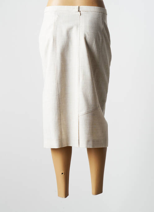 Fustă midi bej PAUPORTÉ femeie