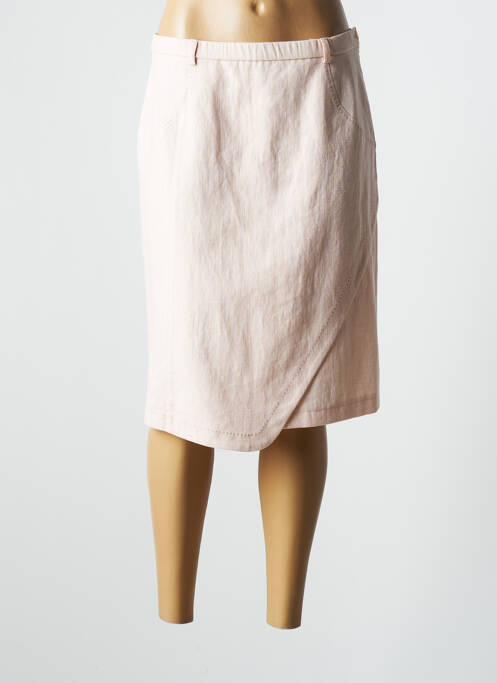 Fustă midi roz PAUPORTÉ femeie