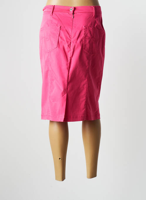 Fustă lungă roz PAUPORTÉ femeie
