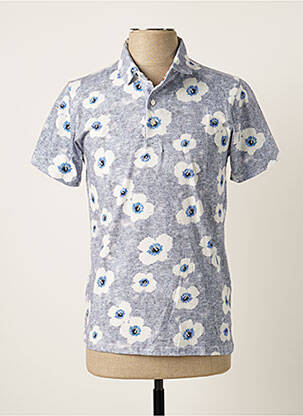 Polo albastru MAISON OSCAR bărbat