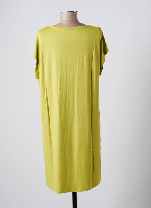 Rochie midi verde MAJESTIC FILATURES femeie