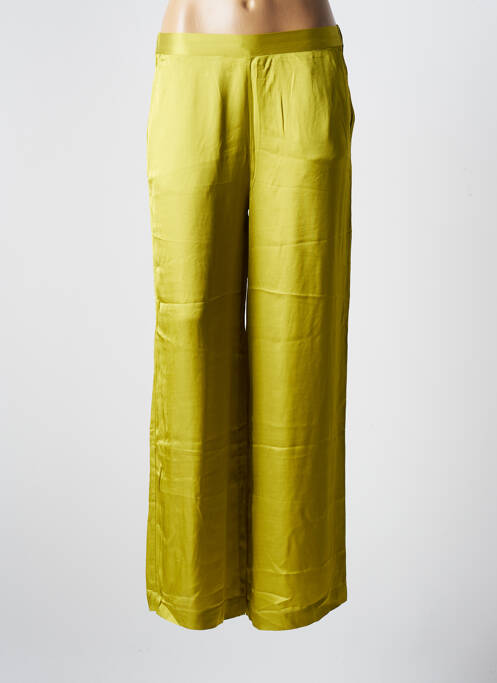 Pantalon larg verde YERSE femeie