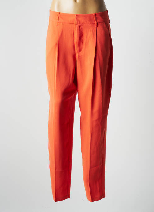 Pantalon drept portocaliu CREAM femeie