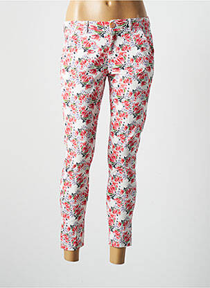 Pantalon chino alb REIKO femeie