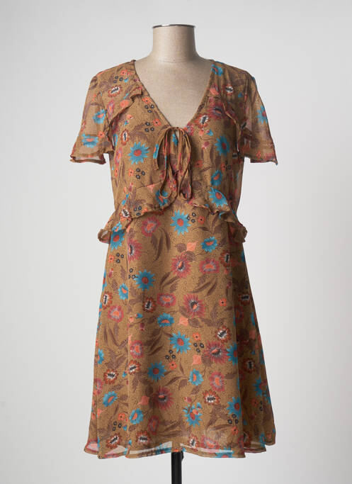 Rochie midi maro MOLLY BRACKEN femeie