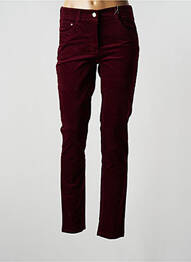 Pantalon slim talie joasă talie joasă roșu CECIL femme
