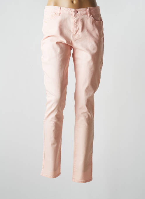 Pantalon slim roz C'EST BEAU LA VIE femeie