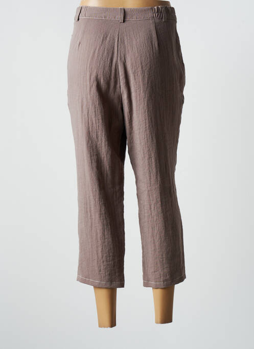 Pantalon trei sferturi maro PAUL MATIS femeie