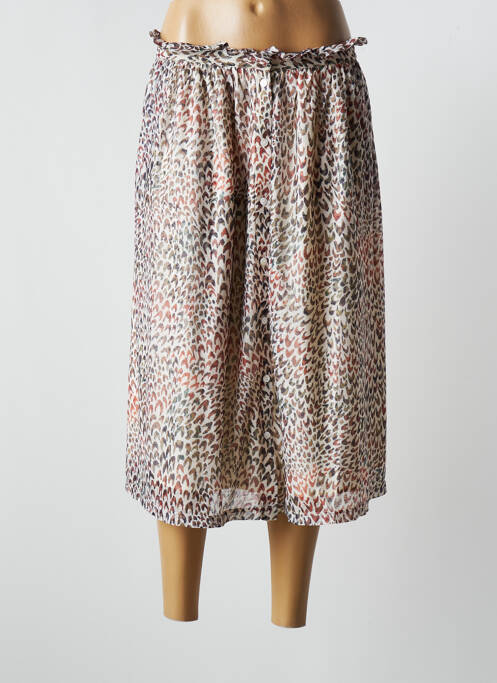 Fustă midi bej MOLLY BRACKEN femeie