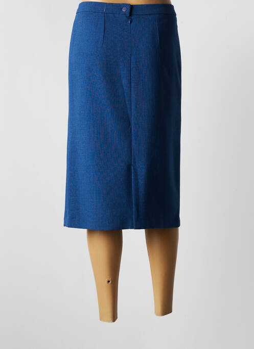 Fustă midi albastru GEVANA femeie