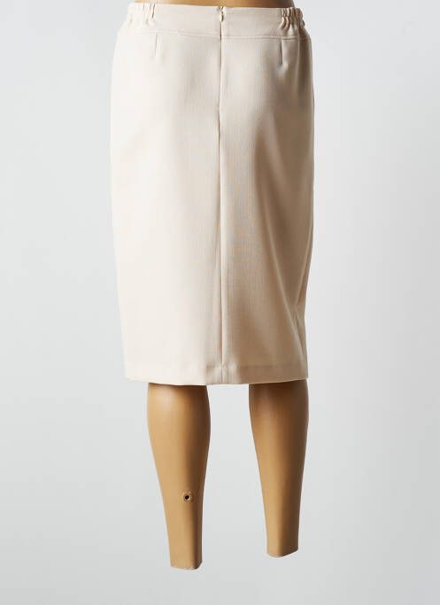 Fustă midi bej GUY DUBOUIS femeie