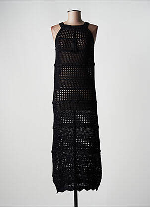 Rochie lungă negru PHO femeie