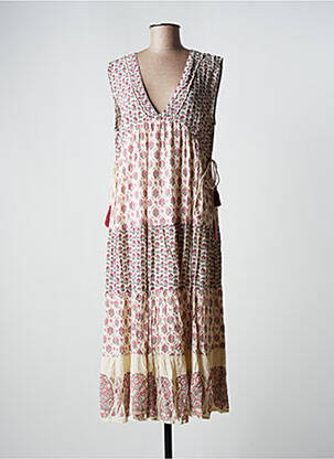 Rochie lungă roz NEKANE femeie