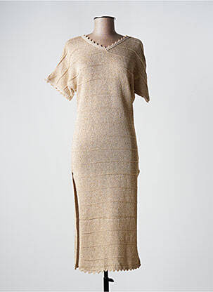 Rochie midi bej PHO femeie