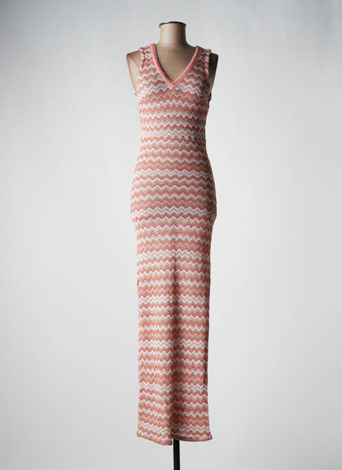 Rochie lungă roz PHO femeie