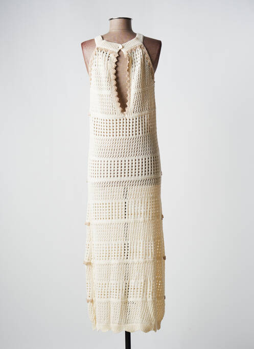 Rochie lungă bej PHO femeie