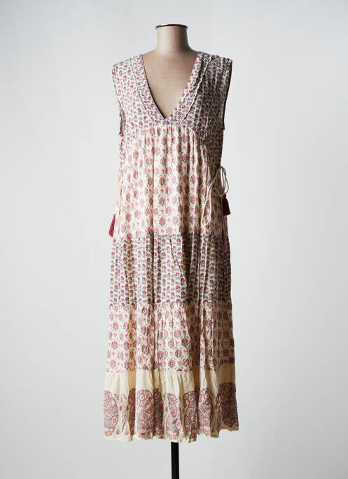 Rochie lungă roz NEKANE femeie