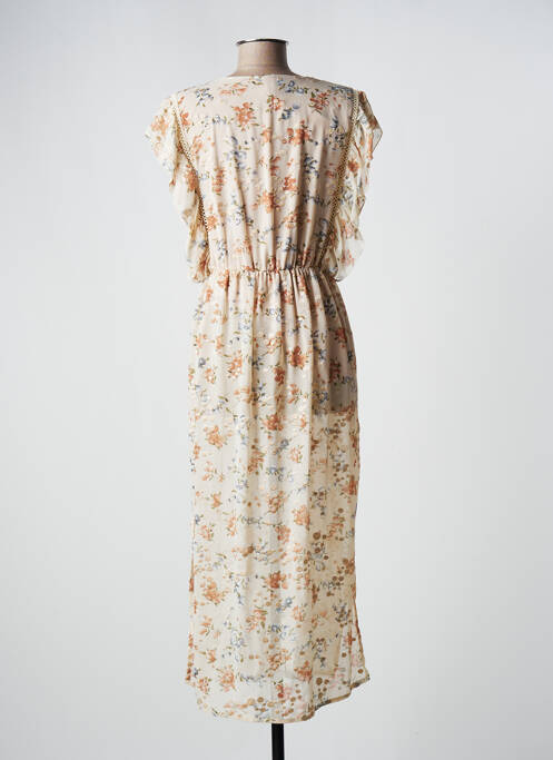 Rochie lungă bej NEKANE femeie