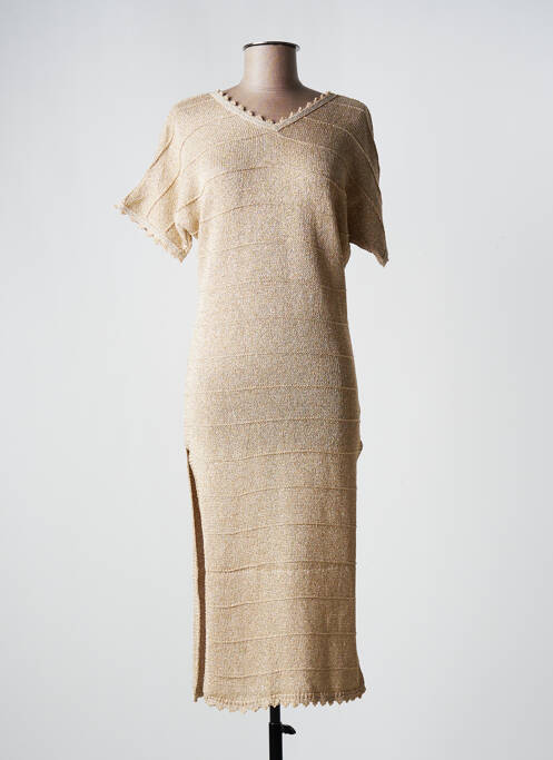 Rochie midi bej PHO femeie