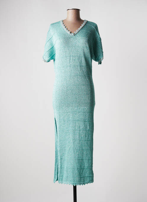 Rochie midi albastru PHO femeie