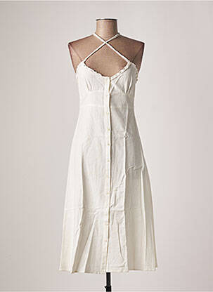 Rochie midi bej JENA LEE femeie