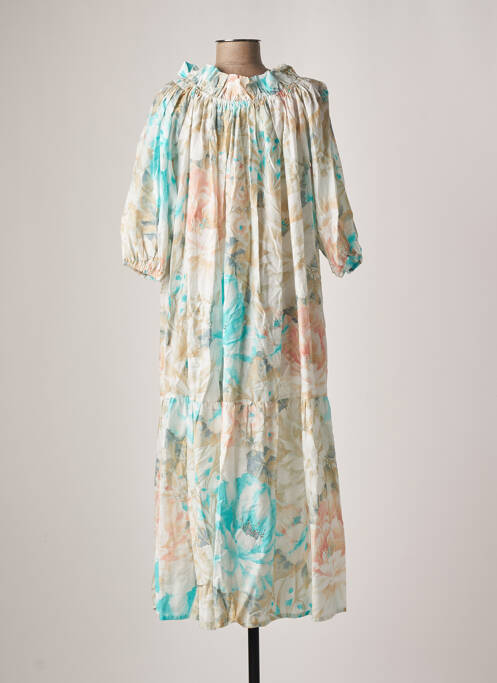 Rochie lungă albastru LEONIE femeie