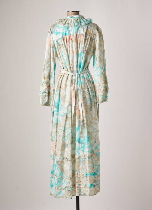 Rochie lungă albastru LEONIE femeie