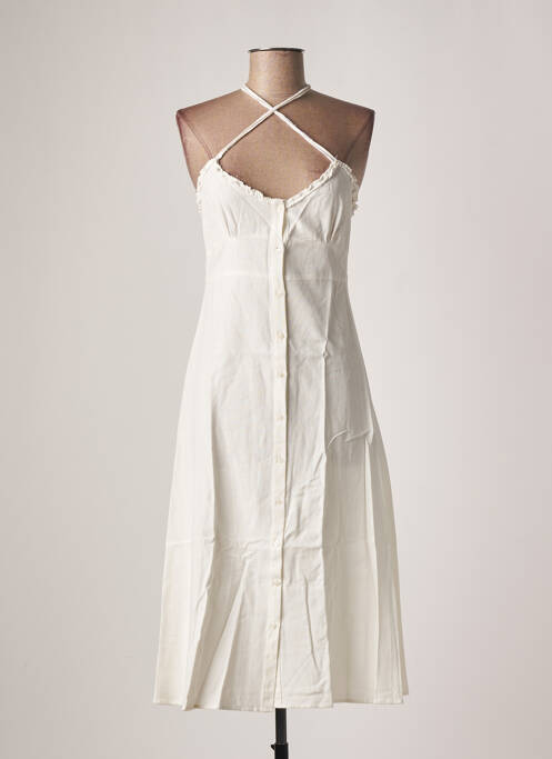 Rochie midi bej JENA LEE femeie