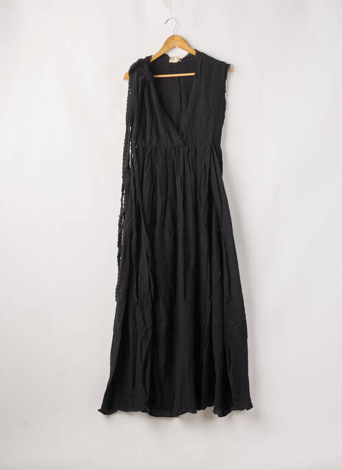 Rochie lungă negru CHRISTELLE femeie