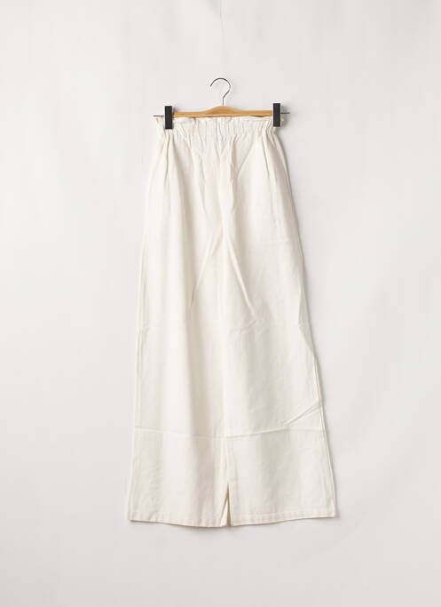 Pantalon larg bej JENA LEE femeie