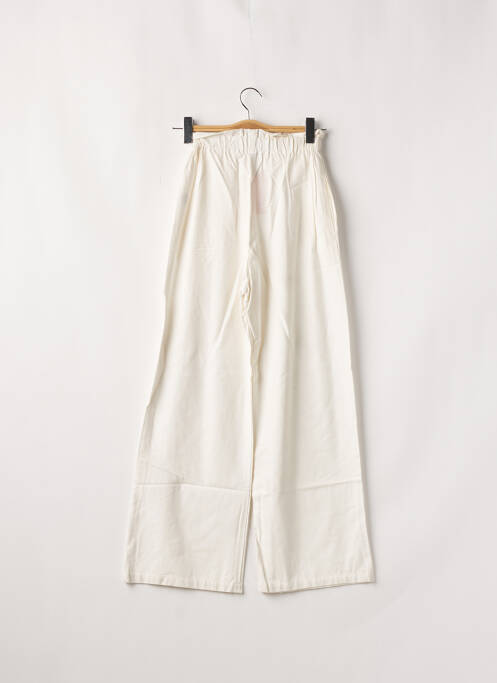 Pantalon larg bej JENA LEE femeie