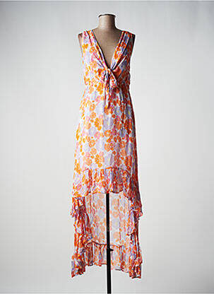 Rochie lungă portocaliu SUNDRESS femeie