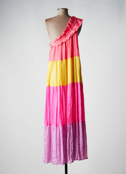 Rochie lungă roz SUNDRESS femeie