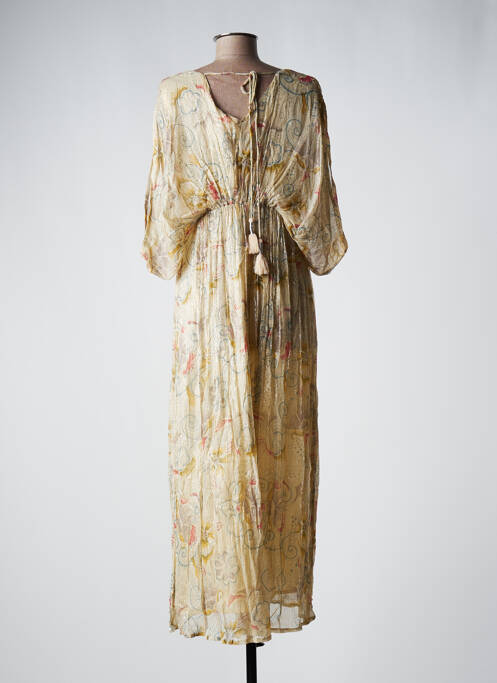 Rochie lungă bej MAISON HOTEL femeie