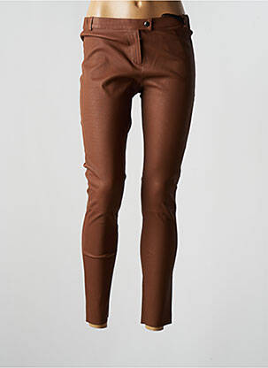 Pantalon 7/8 maro LOU ANDREA femeie