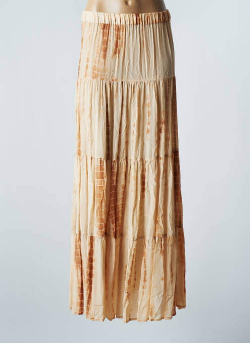 Fustă lungă bej LEONIE femeie