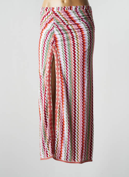 Fustă lungă roșu PHO femeie