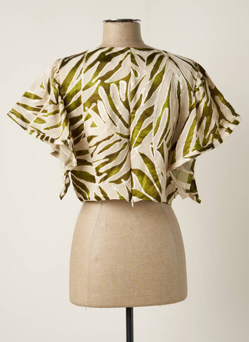 Top verde AZULU femeie