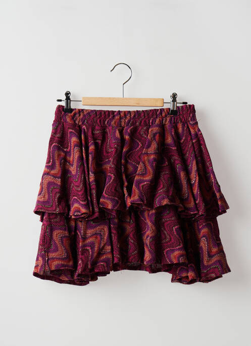 Fustă scurtă violet PHO femeie