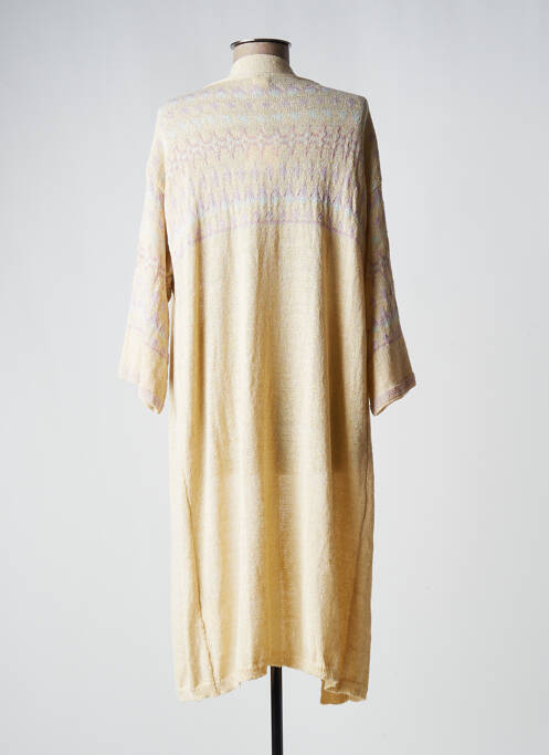 Vestă cu mâneci lungi bej NEKANE femeie